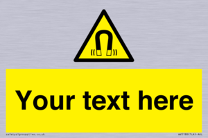 Custom Magnetic Field Sign